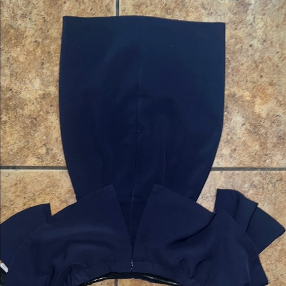 Endless Rose Navy Ruffle Sleeve Mini Dress - Picture 8 of 9